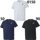  Tシャツ 半袖/トレーニングウェア/Tシャツ アシックス/スポーツウェア/asics (XA101N) ワンポイントTシャツ/ワンポイントT