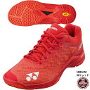 【ヨネックス】POWER CUSHION AERUS3 MEN パワークッションエアラス3 メン/バドミントンシューズ/YONEX (SHBA3M) 001 レッド