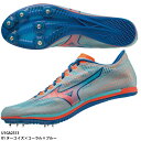 MIZUNO ENERZY搭載の新しい中距離スパイク。●甲材：合成繊維×人工皮革●底材：合成底●質量：約155g(27.0cm片方)●ウィズ：2E相当●スパイクピン：取替式：8ZA303(7mm)●オールウェザートラック専用/短・中距離用