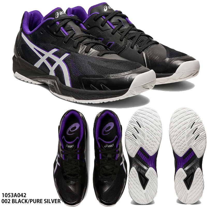  AVbNX V-SWIFT FF 3@o[{[V[Y asics (1053A042)002 BLACK PURE SILVER