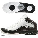 【ミズノ】ウエーブダイバース DE 2 フィットネスシューズ/ユニセックス/MIZUNO(K1GF2374)01ホワイト×ブラック(4)