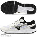 【ミズノ】マキシマイザー26 ランニングシューズ/MIZUNO (K1GA2400) 02 ホワイト×ブラック