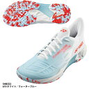 【ヨネックス】POWERCUSHION パワークッションカスケードドライブ/バドミントンシューズ/ユニセックス/YONEX(SHBCD2) 619 ホワイト／ウォーターブルー