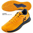 【ヨネックス】パワークッション エクリプション4 メン GC クレー・砂入り人工芝コート用/テニスシューズ/YONEX (SHTE4MGC)380 マンダリンオ...