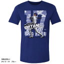 【500LEVEL】ジュニア 大谷翔平Tシャツ LOSANGELES 子供服/キッズ/Tシャツ ジュニア/ロサンゼルス/Tシャツ/野球ウェア(500LEVEL-J) タイプ:17 ブルー(4)