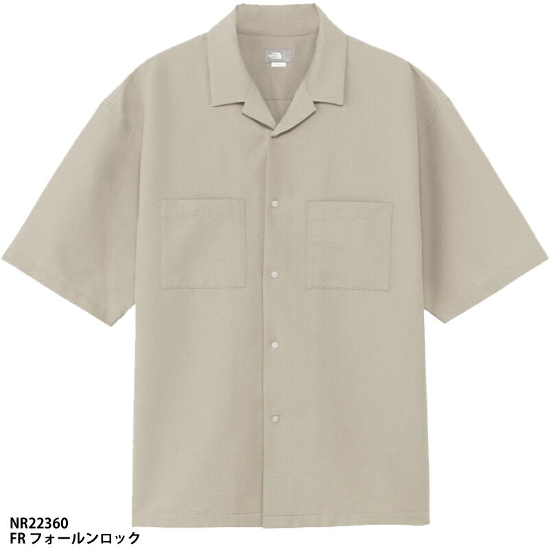 yTHE NORTH FACEzS/S Seersucker Vent Mesh Shirt V[gX[uVATbJ[xgbVVc/Ki/m[XtFCX(NR22360) FR tH[bN