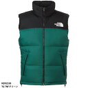 【THE NORTH FACE】 Nuptse Vest ヌプシベスト メンズ/ノースフェイス/国内正規品(ND92338) TG TNFグリーン