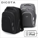 DICOTA バックパックコントロールiPodコントロールパッド搭載ブラック(黒)リュック カバン 鞄