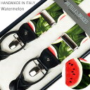 サスペンダー BRETELLE&BRACES WATERMELON スイカ柄ブレテッレ&ブレイシーズ 2way式 ボタン クリップ両用 イタリア製【RCP】【02P03Dec16】 fs04gm