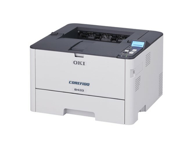 OKI 沖 COREFIDO EX A4モノクロLEDプリンター B433dn 高速印刷 40枚/分 7年間無償保証