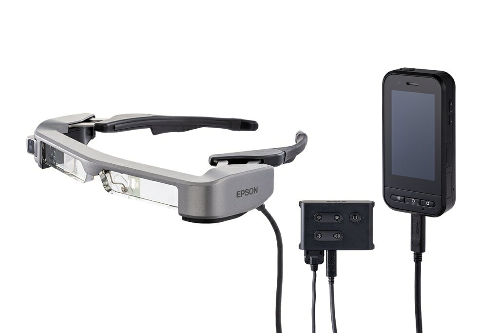 EPSON　エプソン　スマートグラス　MOVERIO BT-35ES　HD　80型相当　本体+コントローラーセット　産業用