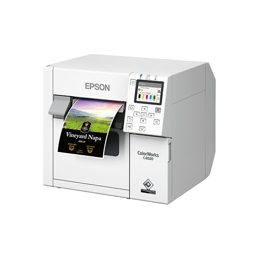 EPSON エプソン カラーラベルプリンター フォト顔料インク搭載 CW-C4020G