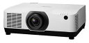 【納期:問い合せ】NEC プロジェクター ViewLight 10000lm WUXGA対応 NP-PA1004UL-W41 ホワイト (レンズセット)