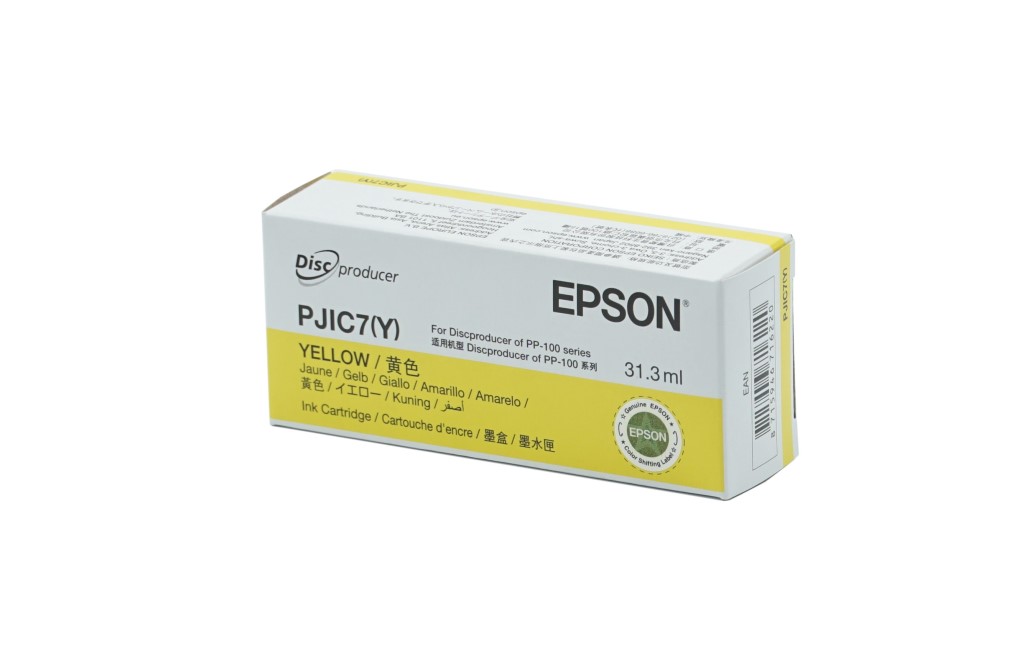 樂天商城 - EPSON エプソン 純正 ディスクデュプリケーターPPシリーズ用 インクカートリッジ イエロー PJIC7Y