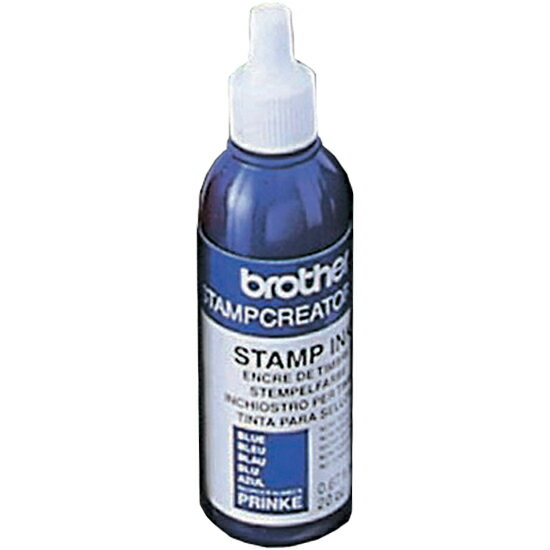 【納期：問い合せ】brother ブラザー工業 スタンプ用補充インク (20cc) 青 ＜PRINKE＞