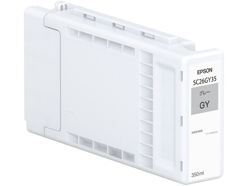 Rakuten - EPSON エプソン SureColor用 インクカートリッジ グレー 350ml SC26GY35