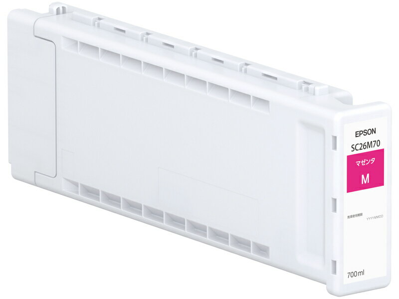乐天商城 - EPSON エプソン SureColor用 インクカートリッジ マゼンダ 700ml SC26M70