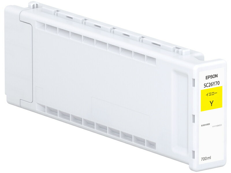 Rakuten - EPSON エプソン SureColor用 インクカートリッジ イエロー 700ml SC26Y70