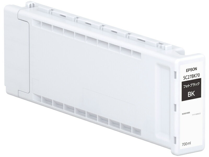 Rakuten - EPSON エプソン SureColor用 インクカートリッジ フォトブラック 700ml SC27BK70