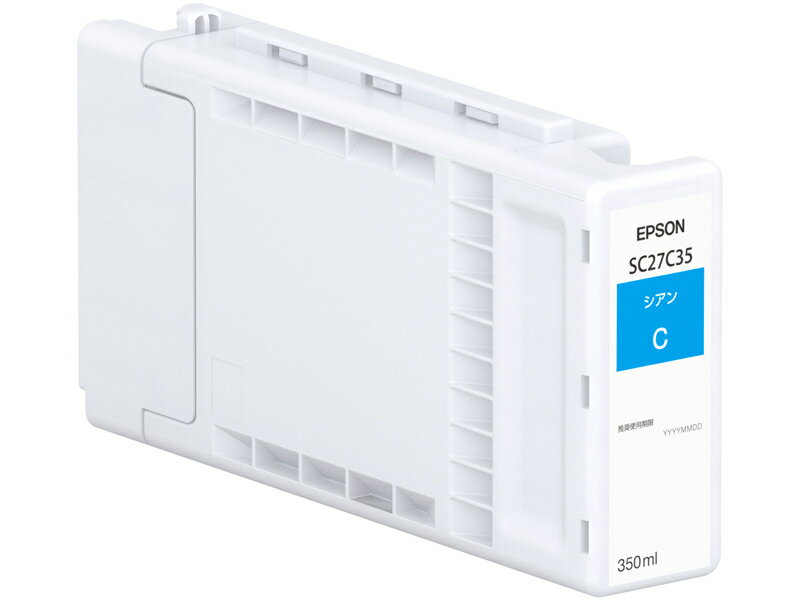 乐天商城 - EPSON エプソン SureColor用 インクカートリッジ シアン 350ml SC27C35