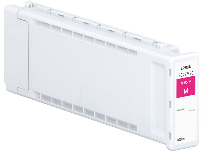 Rakuten - EPSON エプソン SureColor用 インクカートリッジ マゼンダ 700ml SC27M70