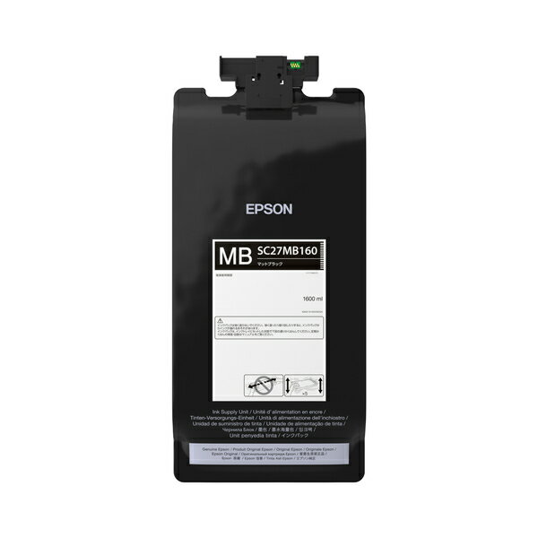 Rakuten - EPSON エプソン SC-T7750DL用 インクパック マットブラック 1600ml SC27MB160