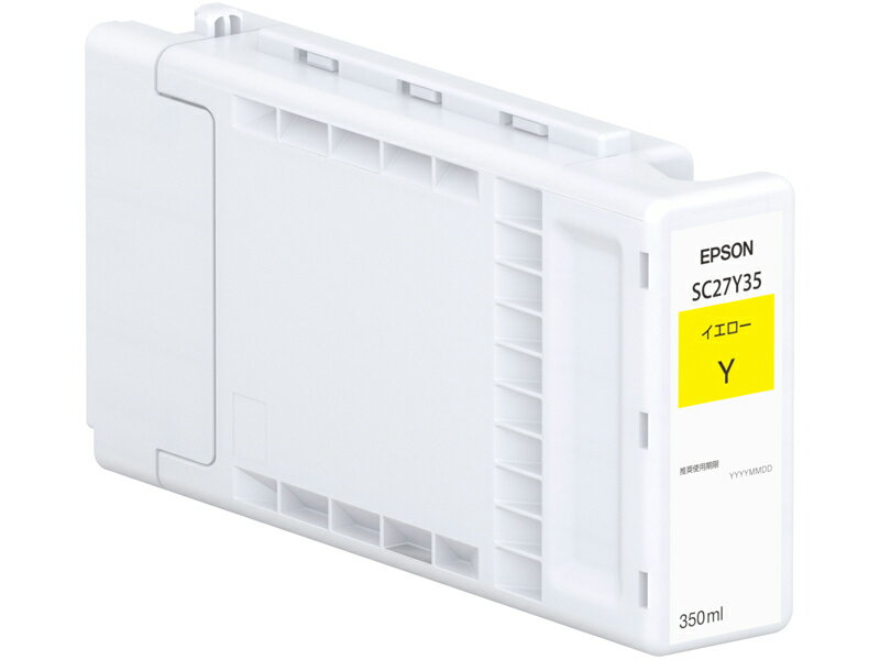 Rakuten - EPSON エプソン SureColor用 インクカートリッジ イエロー 350ml SC27Y35