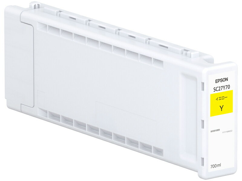 乐天商城 - EPSON エプソン SureColor用 インクカートリッジ イエロー 700ml SC27Y70