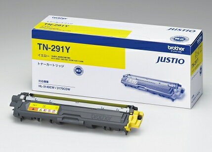 【納期：問い合せ】brother ブラザー工業 純正トナーカートリッジ イエロー TN-291Y