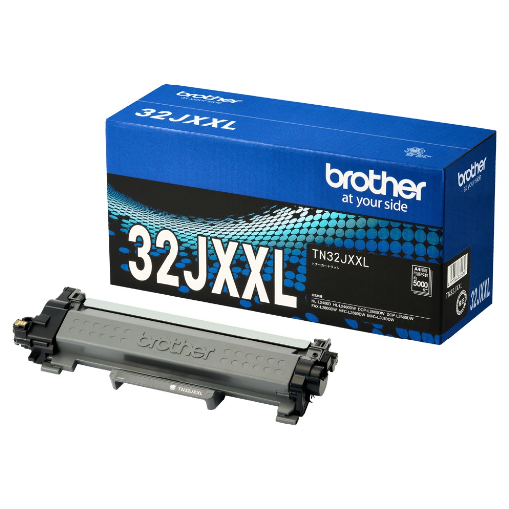 乐天商城 - brother ブラザー工業 純正トナーカートリッジ ブラック 超大容量 TN32JXXL　約5000ページ