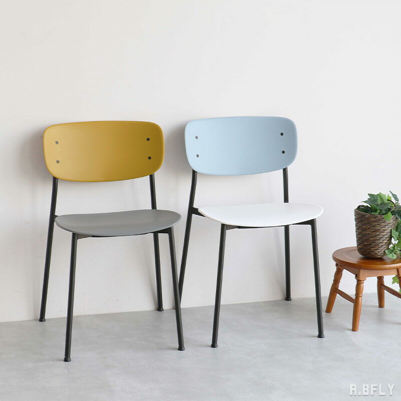 樂天商城 - 【最大6,000円クーポン配布中】オフィスチェア チェア 椅子 デスクチェア スタッキングチェア スタッキング可能 オフィス 事務椅子 勉強椅子 重ねて収納 お手入れ簡単 会議室 ミーティング イエロー ホワイト グレー スチール脚 北欧 カフェ シンプル モダン 完成品【M1】