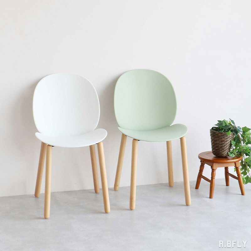 樂天商城 - オフィスチェア チェア 椅子 デスクチェア ダイニングチェア 食卓椅子 イス オフィス 事務椅子 勉強椅子 お手入れ簡単 会議室 ミーティング グリーン ホワイト 北欧 カフェ シンプル モダン 可愛い 曲線型 疲れにくい【S2】