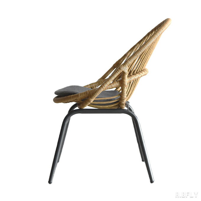 3点セット リゾートチェア 二脚 テーブル イス 椅子 いす リゾートテーブル サイドテーブル ガラステーブル ラウンジ ダイニング バルコニー 庭 屋外 アウトドア Peラタン ポリエチレン