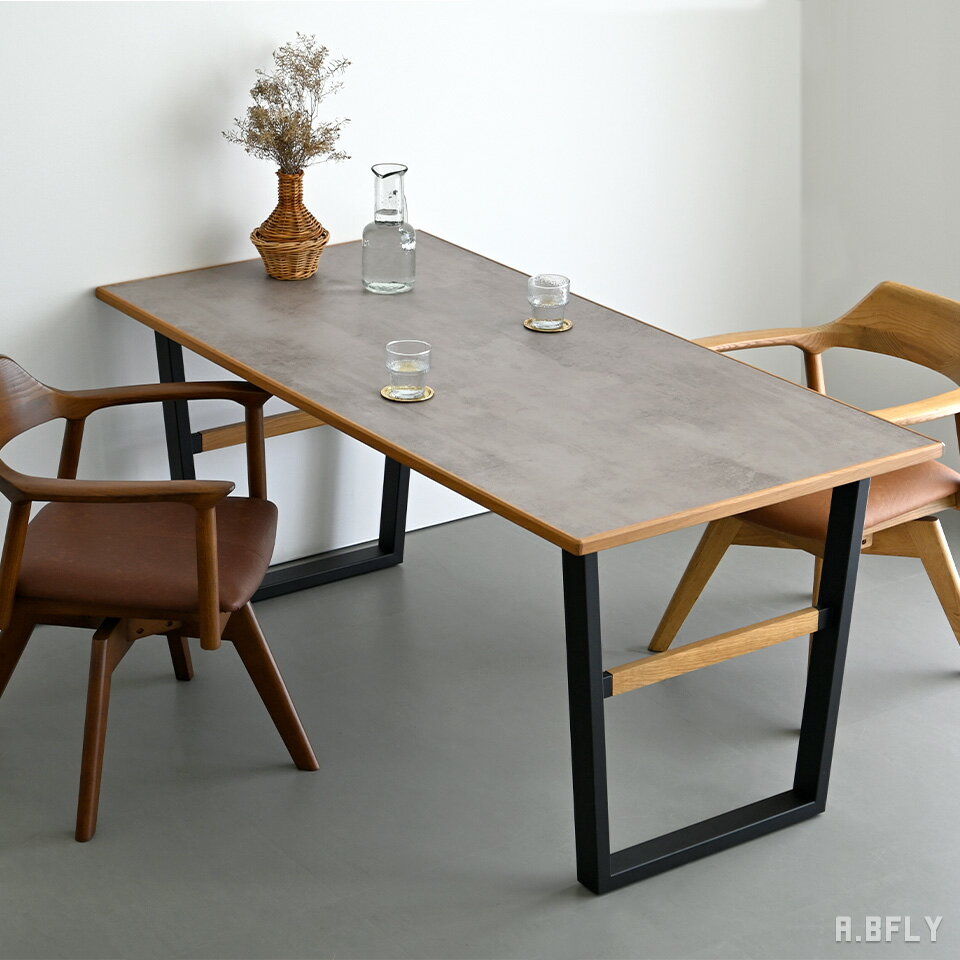 樂天商城 - 【選べるサイズ・カラー】ダイニングテーブル 160cm / 180cm 大理石調 メラミン天板 木製 テーブル ダイニング 食卓 広め ゆったり モダン シンプル 高級 清潔 ナチュラル シャビー カフェ 無垢材 4人掛け 4人用【大型商品】