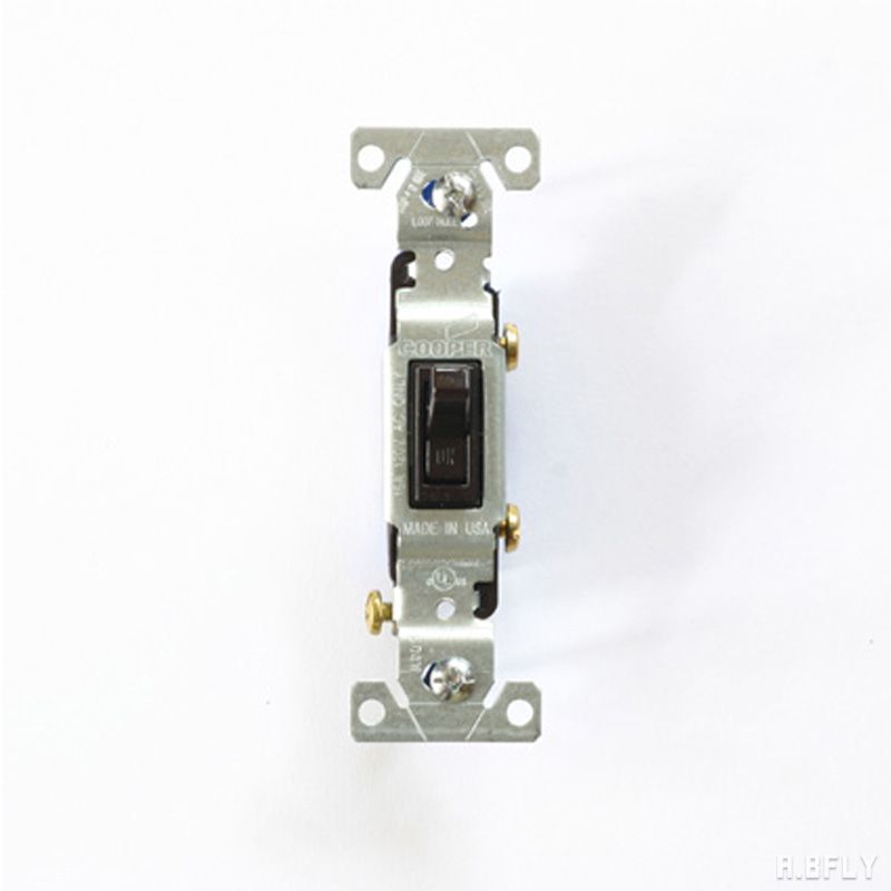 樂天商城 - 片切りスイッチ 片切りタイプ ダークブラウン 海外 アメリカンスイッチ タンブラースイッチ 照明器具 レトロ ミニマル インダストリアル シンプル DIY 壁スイッチ 洗面所 新築 お洒落 施主支給 リノベーション デザイン住宅 新築 自由設計 建築士 クラシカル 店舗 アメリカ製