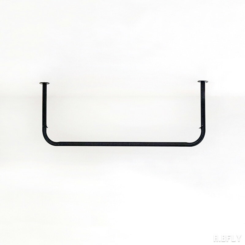 樂天商城 - パイプハンガー 吊り下げ L字パイプ T字パイプ 高さ調節 洗濯物 ランドリールーム ディスプレイバー 什器 室内干し アイアン 鉄 レトロ インダストリアル 無機質 シンプル DIY 雑貨 新築 店舗 おしゃれ 施主支給 リノベーション デザイン住宅 自由設計 オフィス 事務所