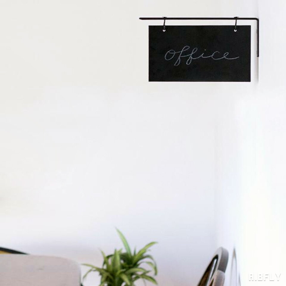 樂天商城 - 【最大6,000円クーポン配布中】壁出しサイン 四角型 アイアン サインプレート ウォールサイン 表札 おしゃれ 看板 突き出し型 新築 カフェ レストラン モダン 北欧 スタイリッシュ 取付簡単 案内プレート 鉄 ブラック レクタングル 長方形 オリジナル カスタム 手書き