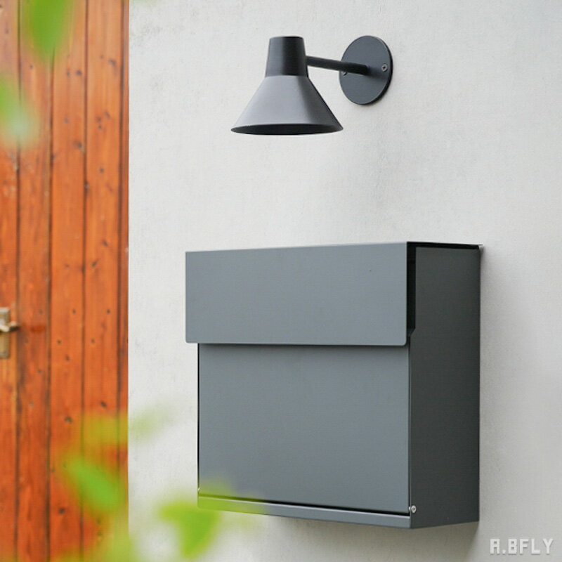 樂天商城 - 【最大6,000円クーポン配布中】ポスト 郵便ポスト ダークグレー 灰色 都会的 直線的 カッコいい シンプル モダン ダイヤル式 鍵付き お洒落 新生活 オフィス 店舗 ショップ 事務所 post 鍵付き