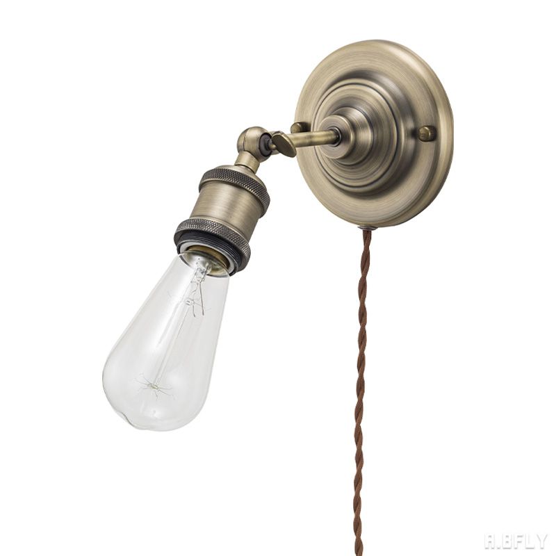 【最大6,000円クーポン配布中】ブラケットライト 壁掛け照明 照明 壁付け 壁面 電球付き 壁に取り付け アンティーク風 クラシカル シンプル モダン クラシック 北欧 インダストリアル ジャパンディ ヴィンテージ感 お洒落 カッコいい インテリア 間接照明 補助照明[LF]