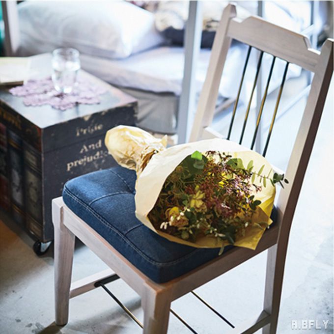 樂天商城 - チェア ダイニングチェア 椅子 イス クッション 座布団 天然木 木目 カントリー家具 アンティーク調 クラシカル お洒落 ブラウン ヴィンテージ ビンテージ ホワイト ガーリー