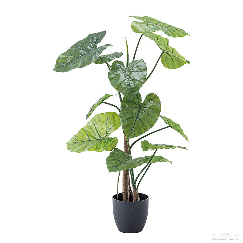 樂天商城 - 【最大6,000円クーポン配布中】【高さ117cm クワズイモ】人工観葉植物 フェイクグリーン 人工 観葉植物 グリーン インテリア メンテナンス簡単 水やり不要 アクセント ダイニング リビング 玄関 寝室 北欧テイスト 完成品[LF]