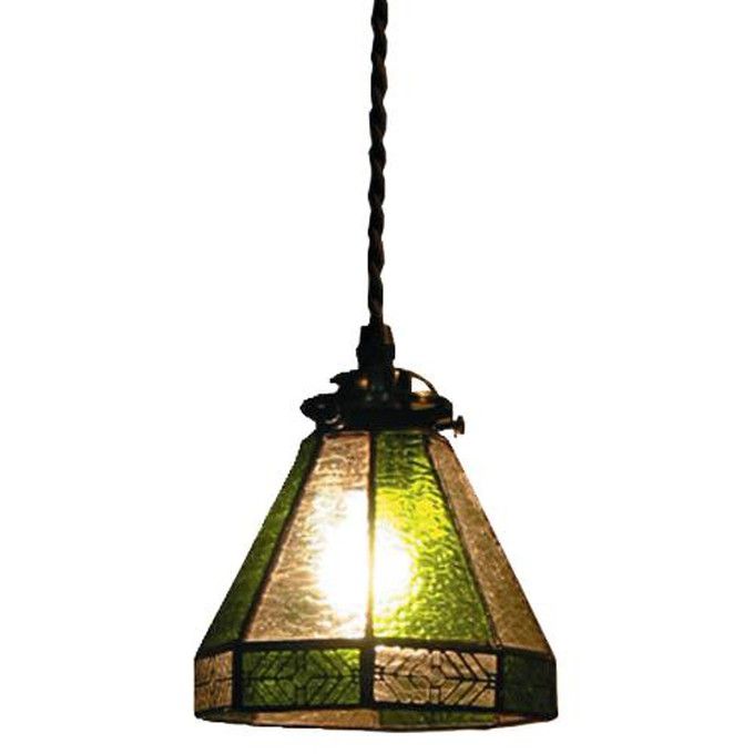 樂天商城 - 【最大6,000円クーポン配布中】ステンドガラス ペンダントライト 吊り下げ灯 照明 シーリング ライト 間接照明 ローゼット アンティーク クラシカル スポットライト レトロ ショップ リビング 寝室 玄関 アクセント ガラス シック シャビー