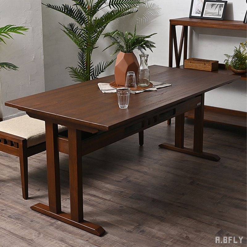 ダイニングテーブルロータイプ低め食...