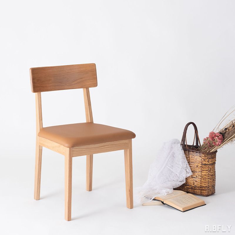 樂天商城 - ダイニングチェア 椅子 いす チェア 腰掛け 本革 レザー ナチュラルオーク オーク材 天然木 木製 シンプル おしゃれ キャメル モダン ジャパニーズモダン ジャパンディ 北欧 クラシカル クッション 木目 高級感 洗練 上品 完成品