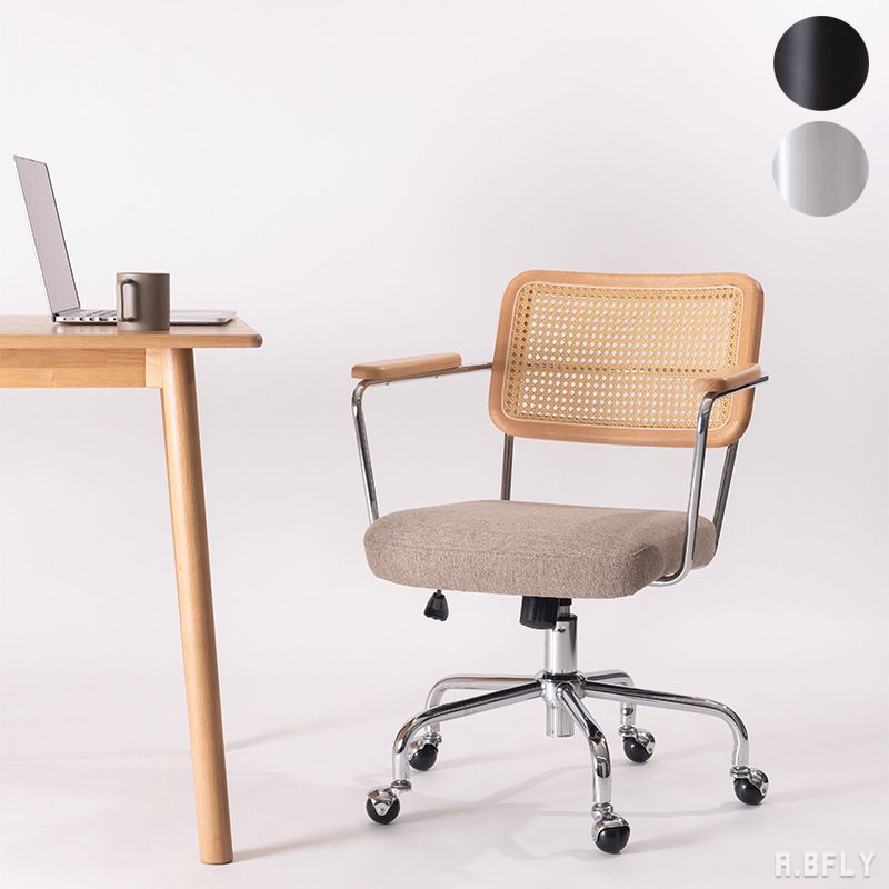 楽天市場】アームチェア（カラーシルバー）（デスク用チェア｜オフィス