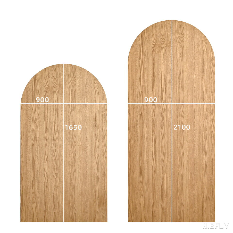 ダイニングテーブル 幅165cm 幅210cm かまぼこ型 ロケット型 壁付け テーブル デスク 対面式 4人～6人掛け カフェテーブル 天然木 オーク ナチュラルモダン 韓国インテリア 省スペース コンパクト ムーンテーブル 半円テーブル 楕円形 ワークデスク【大型商品】 [2]