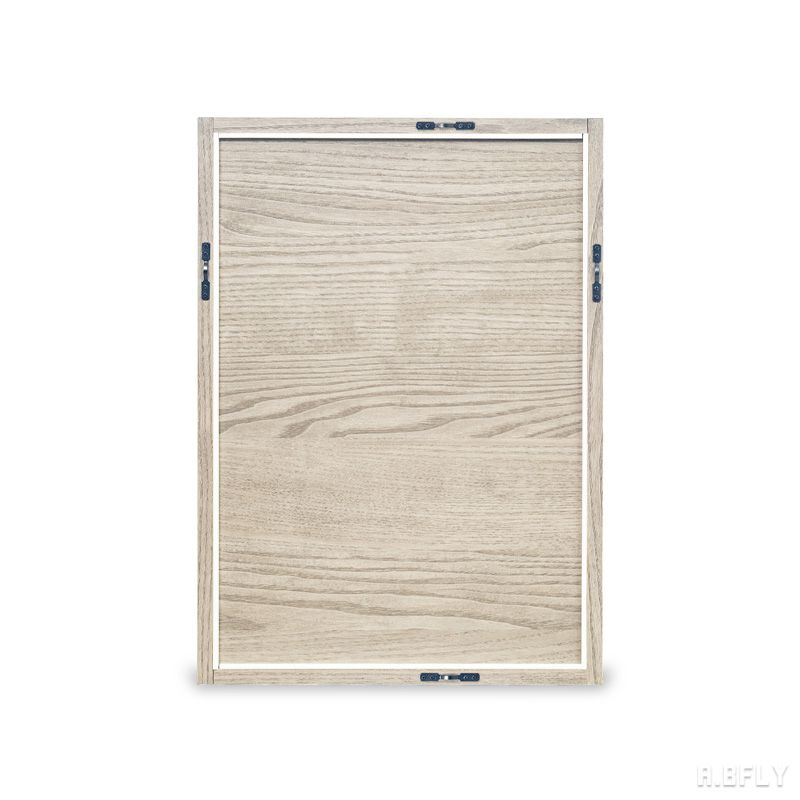 【SS限定|最大6,000円OFFクーポン】【日本製】鏡 壁掛け ミラー ウォールミラー 長方形 四角 フラット 卓上 洗面台 美容室 ショップ シャビー グレー ブラウン シック 北欧 フレンチテイスト 引き出し 引出 チェスト 開き扉 棚 国産 [2]