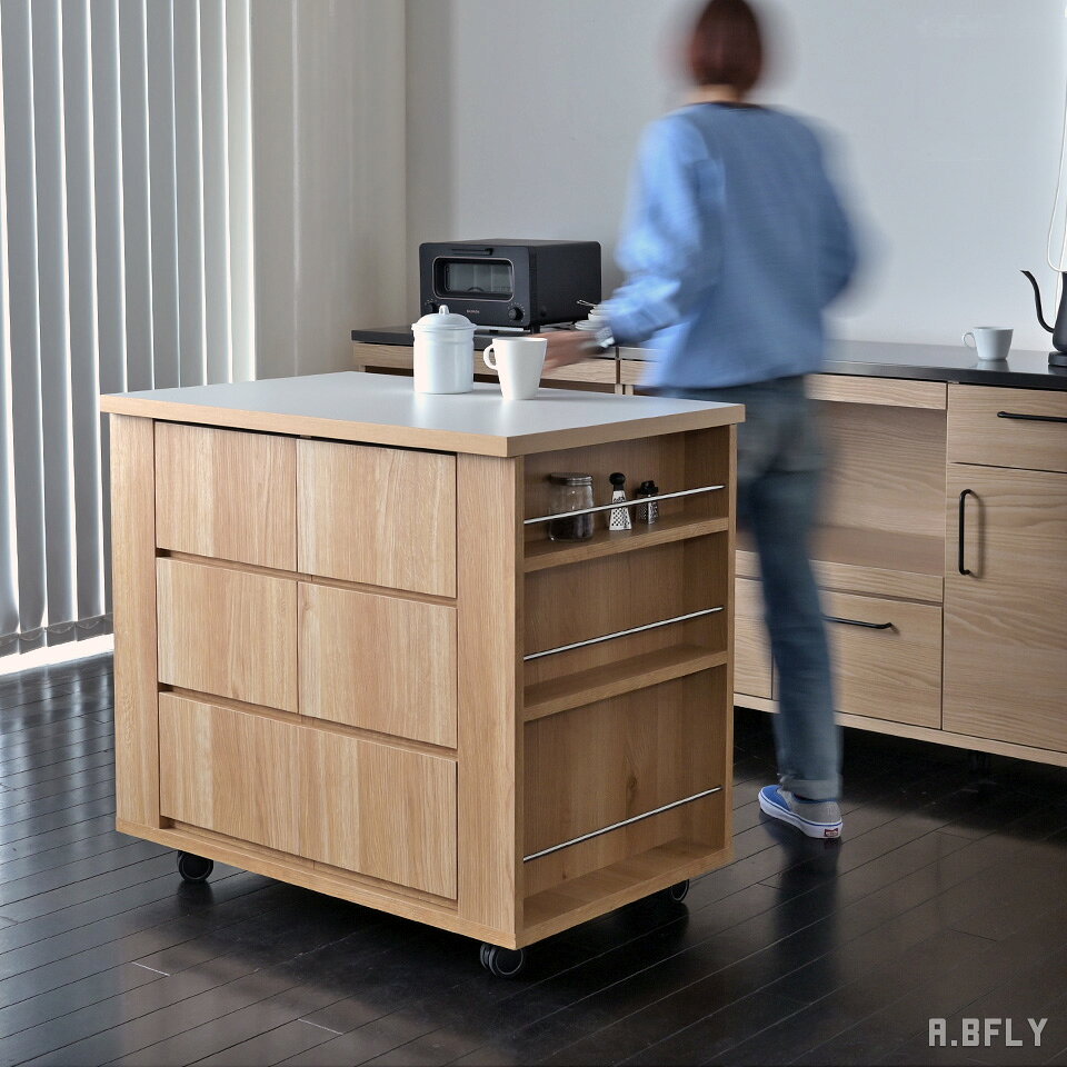 楽天市場】カントリー（奥行（cm）50 ～ 59.9）（キッチンカウンター