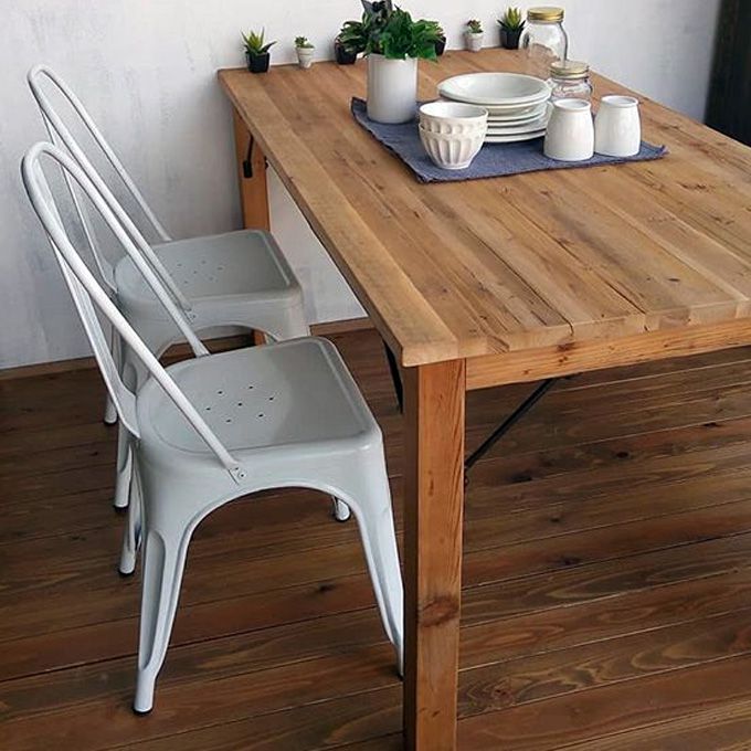 樂天商城 - チェア 椅子 腰掛 スタッキング ダイニング カフェ Aチェア スチール アンティーク調 ヴィンテージ調 カフェ ブルックリン 西海岸 アメリカン アイアン インダストリアル家具 ファクトリー 男前インテリア イエロー ブルー