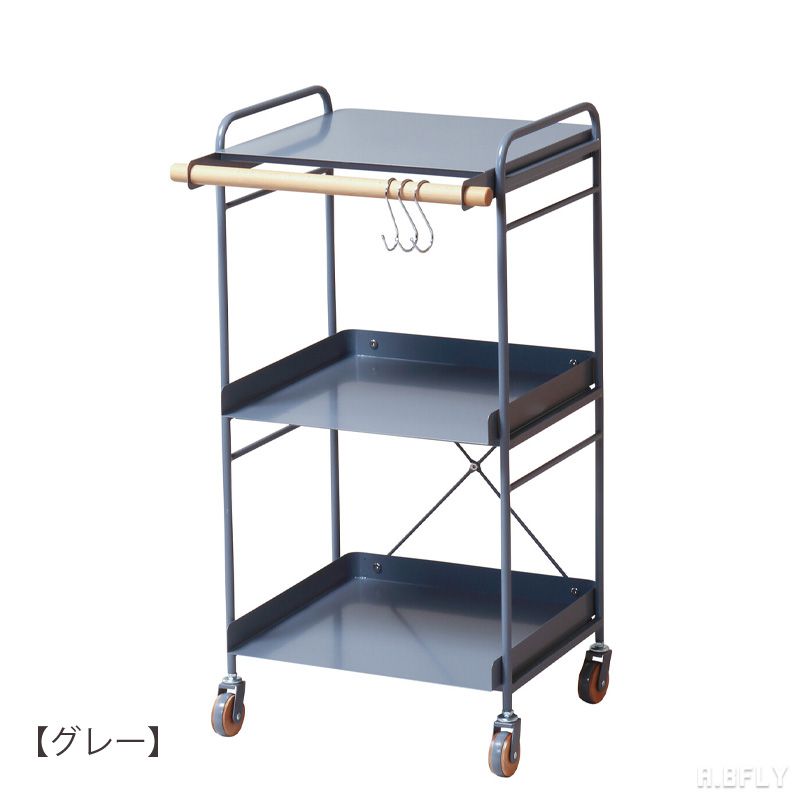 楽天市場】レトロ（キッチンワゴン｜キッチン収納）：収納家具